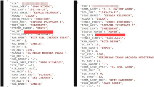 Makin Panas! Data Pribadi Jokowi dan Maruf Amin Dibocorkan Hacker Bjorka