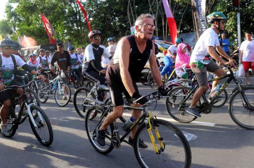 Sebanyak 4000 Peserta Sepeda Nusantara Buktikan Lombok Aman