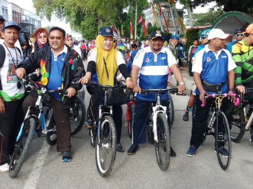 Sepeda Nusantara Jelajah Kota Juang Bireuen