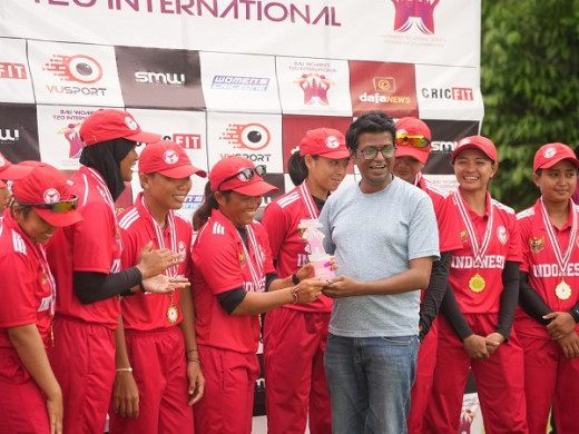 Timnas Cricket Putri Indonesia Taklukkan Singapura di Laga Persahabatan