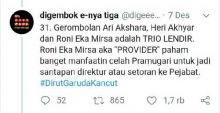 Dituduh Jadi Germo Pramugari, Bos Garuda Indonesia Polisikan Akun @digeeembok