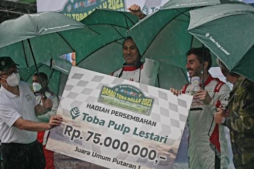 Bamsoet Apresiasi Sean Gelael Menangi Kejurnas Reli Danau Toba Putaran Pertama