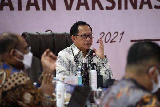 Hadiah Sepeda Motor Bagi yang Divaksin, Mendagri: Pemda Kreatif