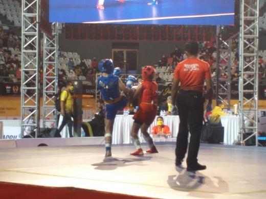 Penakluk Atlet Pelatnas Wushu Itu Anak Sopir Truk