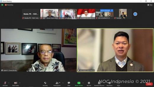 NOC Indonesia Laporkan Progres LADI dan Minta Informasi Penggunaan Bendera