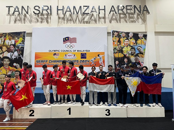 Indonesia Raih 2 Perunggu di Kejuaraan Anggar SEAFF 2024