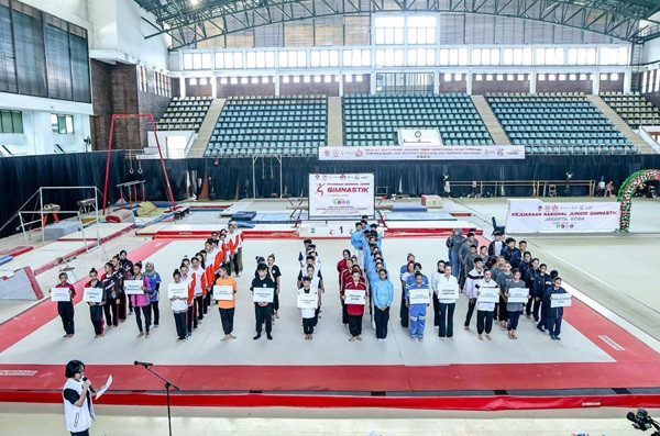 Kejurnas Junior Gimnastik 2024 Ajang Lahirkan Atlet Berprestasi Masa Depan