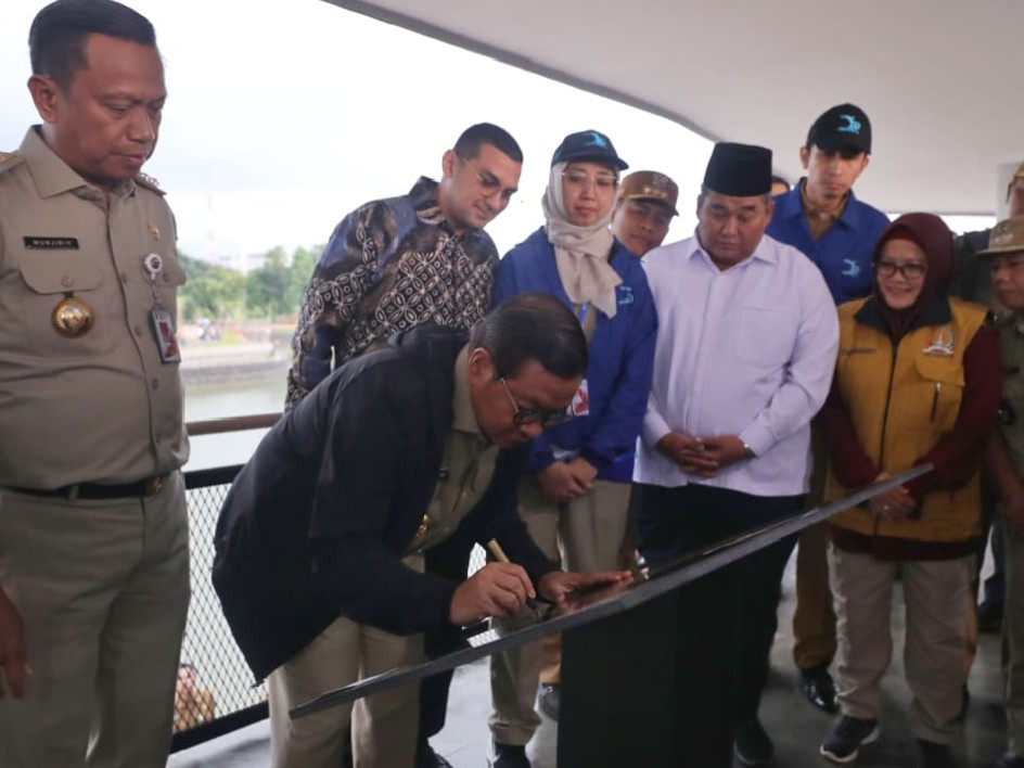 Pramono: Waduk Batu Licin Perkuat Sistem Kendali Banjir Jakarta