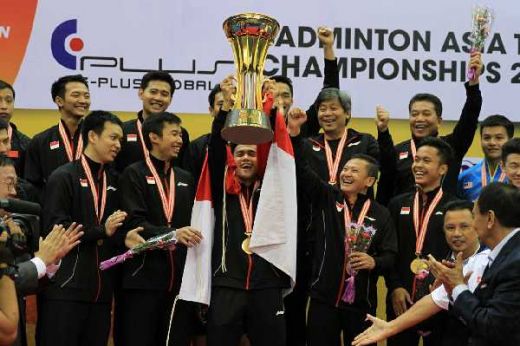 Tim Puteri Kandas di Semifinal, Tim Putra Indonesia Pertahankan Gelar Juara Asia