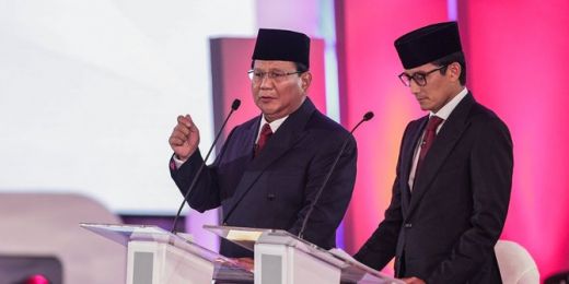 Prabowo-Sandiaga Fokus Masalah Lingkungan dan Pangan di Debat Kedua