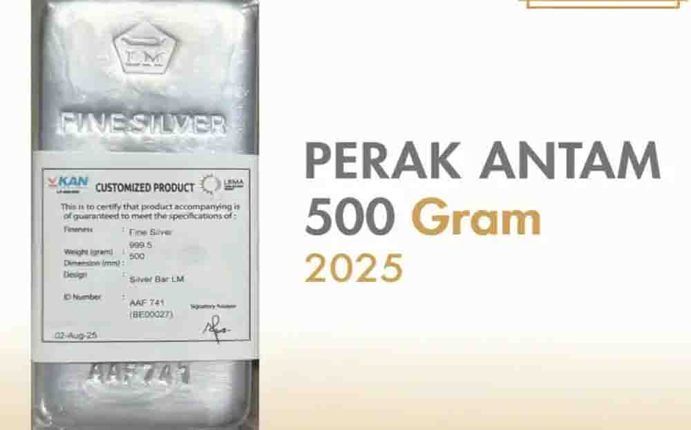Perak Mulai Keluar dari Bayang-Bayang Emas, Harga Antam Merangkak Naik