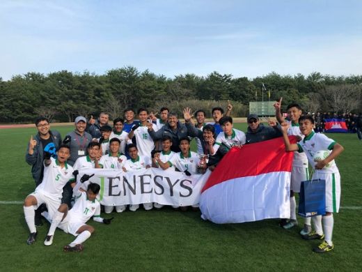 Luar Biasa... Gol Tunggal Rendy ke Gawang Vietnam Antar Timnas Indonesia U-16 Juara Piala Jenesys
