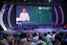 Di Forum Silaturahmi Ulama dan UMKM Pondok Pesantren, Menko Airlangga Minta Doa Ulama Sulsel agar UMKM Indonesia Bangkit Paska Pandemi