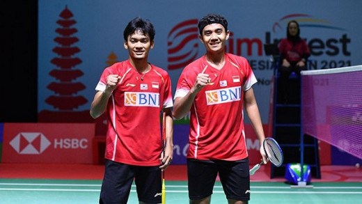 Bagas/Fikri Kalahkan Wakil Tuan Rumah