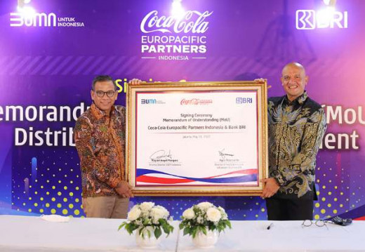 CCEP Indonesia Gunakan Corporate Billing Management BRI Guna Perkuat Distribusi