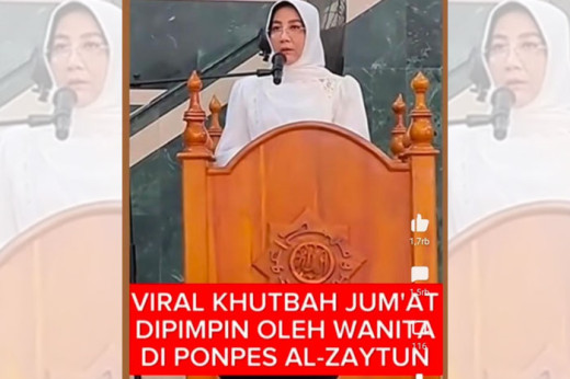 Viral Video Khutbah Jumat Putri di Pesantren Al Zaytun ?