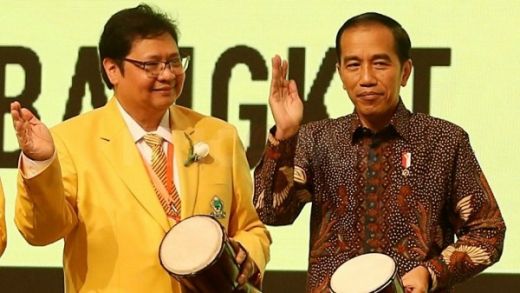 Golkar Bulat Usung Airlangga jadi Cawapres Jokowi di Pilpres 2019