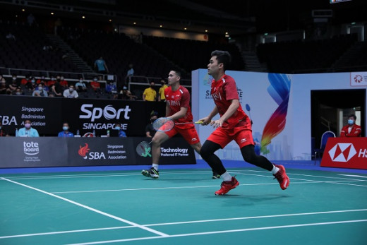 Lolos di Laga Pembuka, Leo/Daniel: Harus Tetap Fokus