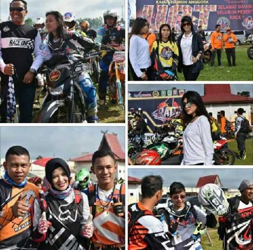 Para Rider Cantik Ini Mengaku Siap Taklukkan Alam di Rohul dan Pulang Bawa Mobil dari Gubernur Riau