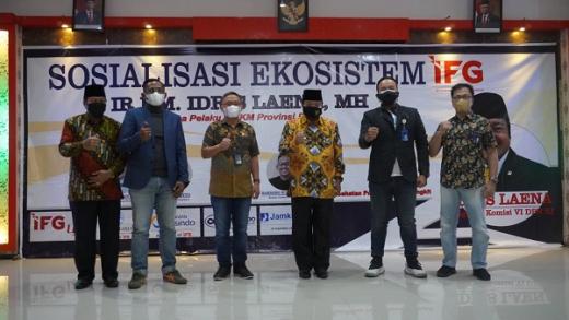 Gandeng IFG, Idris Laena Berpesan Pelaku UMKM Sambut Program Pemulihan Ekonomi Nasional