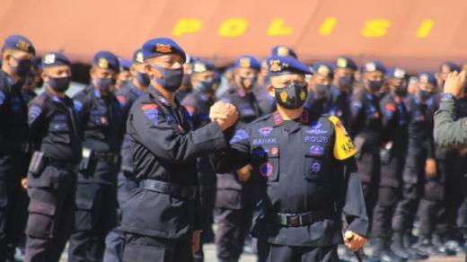 Amankan Aksi Tolak Omnibus Law, 200 Personel Brimob Maluku Dikirim ke Jakarta