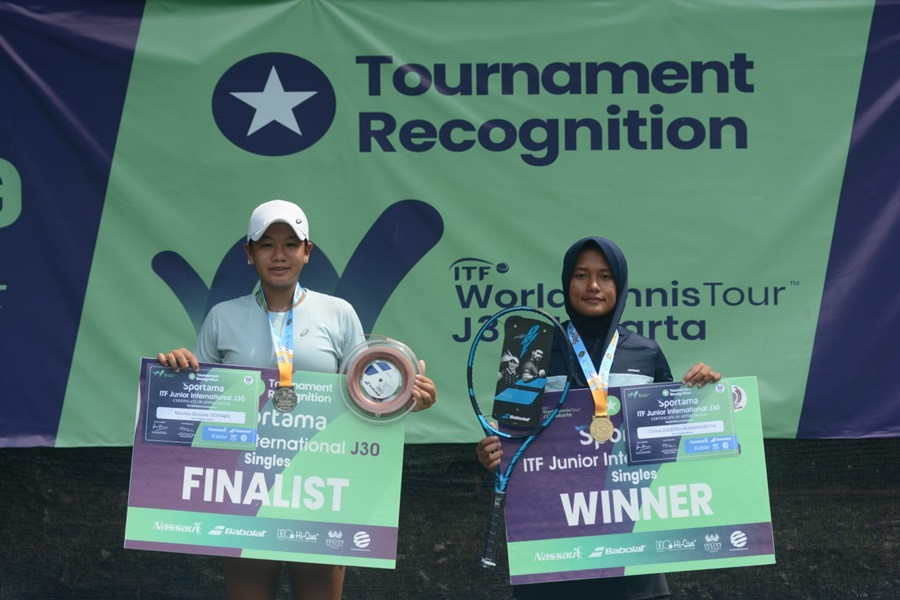 Cylova Raih Gelar Keempat Sportama ITF Junior Tribute to Deddy Tedjamukti