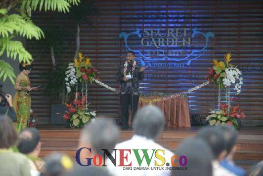 Menpar Arief Yahya Buka Rahasia Wisata dan Edukasi di Bali Secret Garden