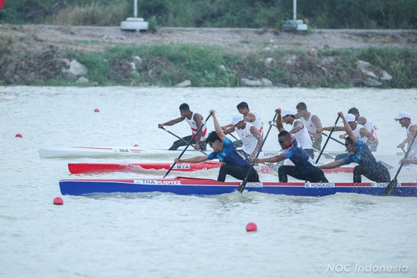 Tiga Medali Perunggu Penutup dari Timnas Canoe
