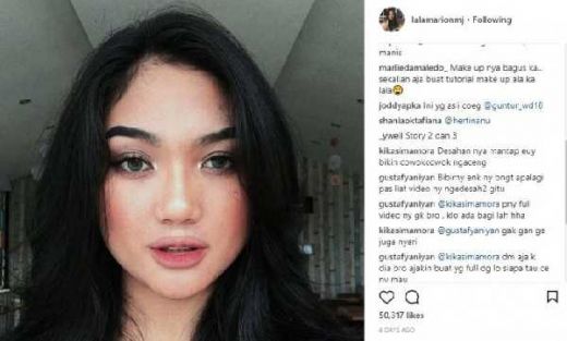 Videonya Viral, Akun Instagram Marion Jola Dibanjiri Komentar Netizen