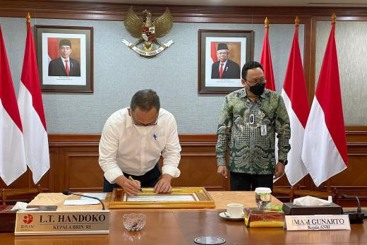 Kerjasama BRIN dan ANRI: Penyelamatan Arsip Imiah Nasional