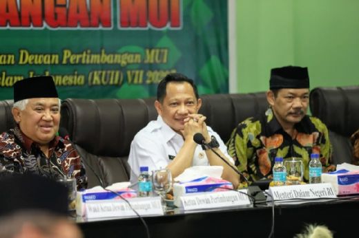 Jelang Kongres Umat Islam Indonesia Mendagri Bahas Pembangunan SDM dengan MUI