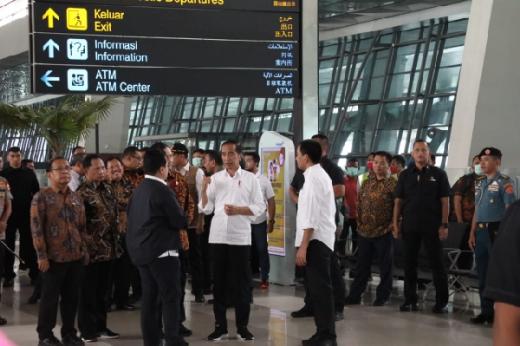 Antisipasi Corona, Pemerintah Tinjau Pembersihan Bandara Soekarno-Hatta