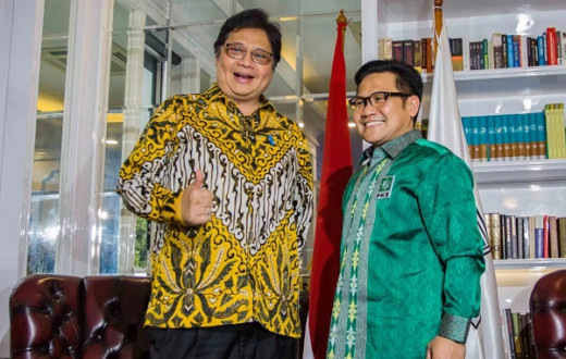 Tangkap Kode Cak Imin, Airlangga: Golkar Pohon Beringin yang Daunnya Hijau