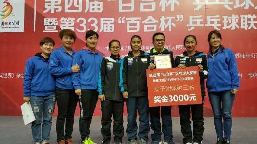 Tim Putri Tenis Meja Raih Prestasi di China