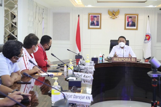 Menpora Amali Minta Tim Review dan CdM Harus Konsisten Terhadap Keputusan di Rakor