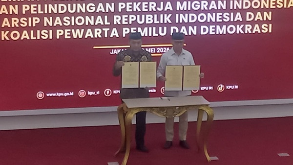 Lindungi Hak Pilih Pekerja Migran, Menteri P2MI MoU dengan KPU RI