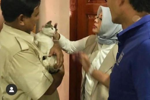 Cerita Prabowo Soal Bobby, Kucing Jalanan yang Suka Kencingin Tas dan Sepatu Mahal Tamunya