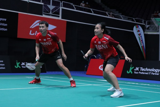 Rinov/Pitha Bungkam Wakil Malaysia di Laga Pembuka