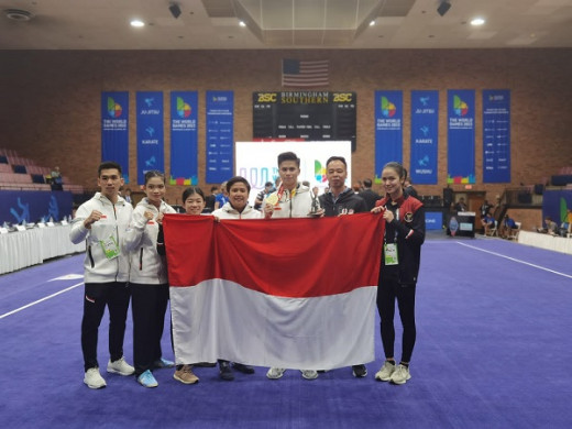GoNews.co Tim Wushu Indonesia.