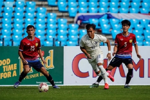 Babak Pertama Semifinal Piala AFF U-19, Laos Unggul 1-0 Atas Thailand