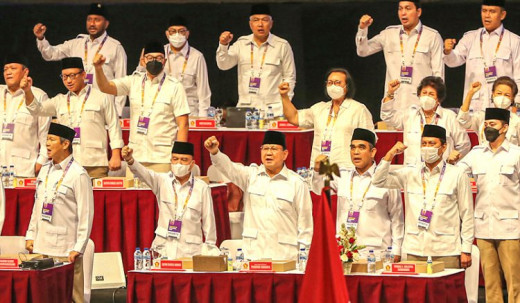 Rapimnas Sentul Resmi Kukuhkan Prabowo Capres Gerindra