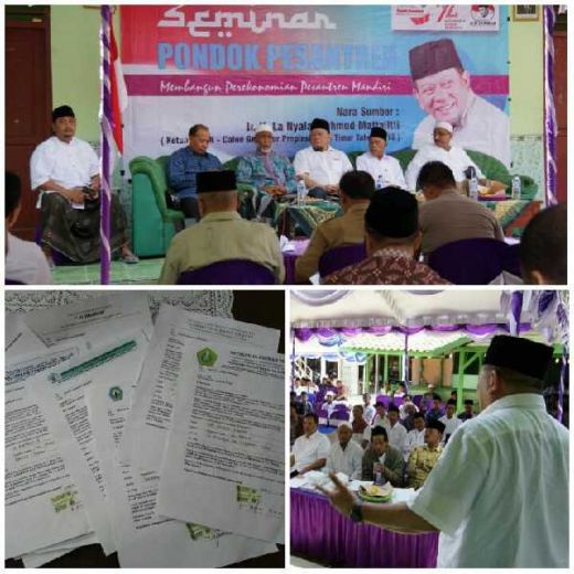 78 Pesantren di Tuban Resmi Beri Dukungan Tertulis untuk La Nyalla Jadi Gubernur Jatim