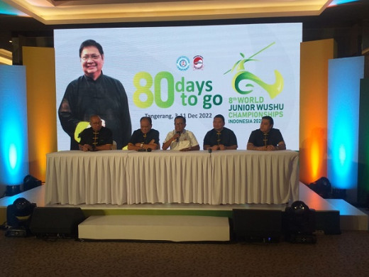 Lucurkan Logo dan Maskot, Indonesia Targetkan 4 Emas di Kejuaraan Dunia Wushu Junior 2022