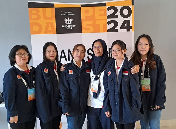 Tim Catur Putri Tertahan dari Slovenia, Tim Putra Kandas dari Slovakia