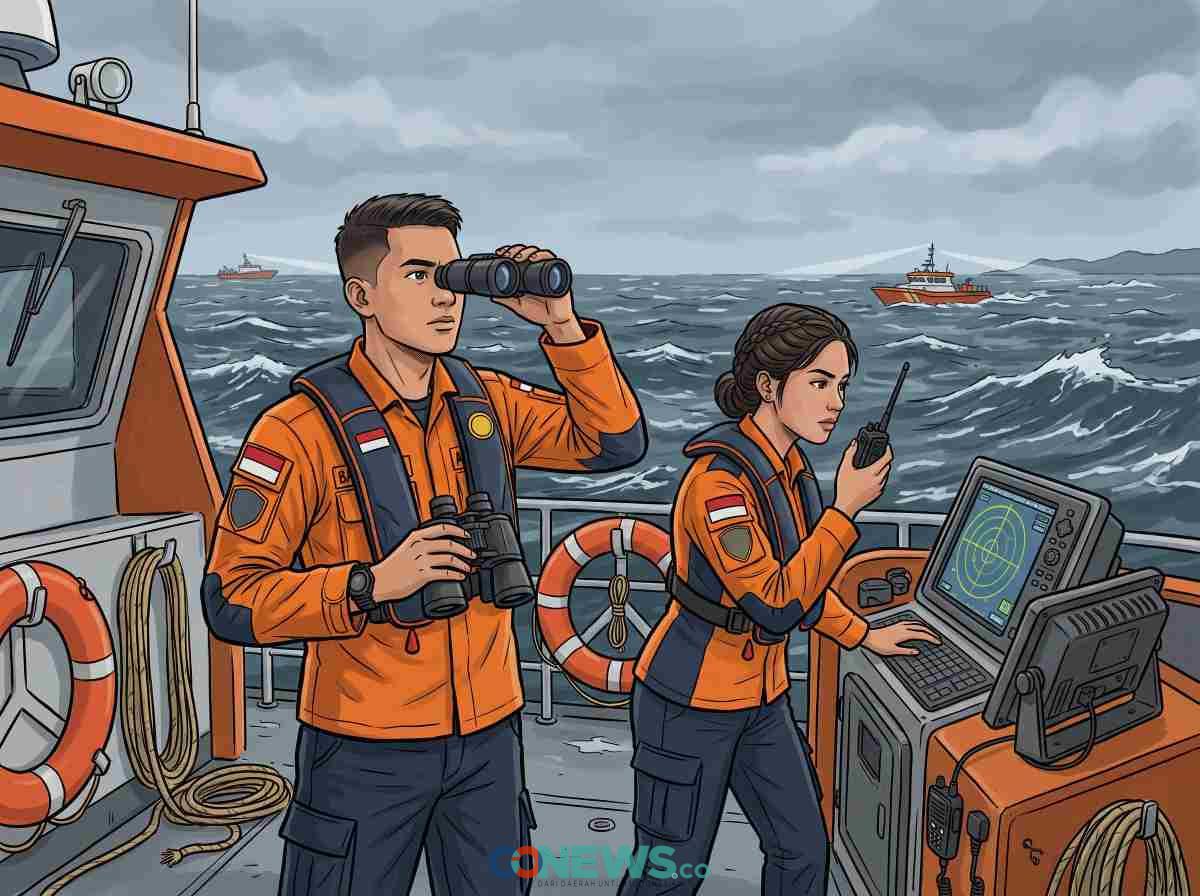 Ratusan Nyawa Dipertaruhkan, Basarnas Berpacu dengan Waktu Cari Virgo Transport 8 yang Ilang di Laut Jawaa