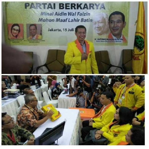 Partai Besutan Tommy Soeharto Berkarya Resmi Mendaftar di KPU, Erwin: Target Lolos dan Menang