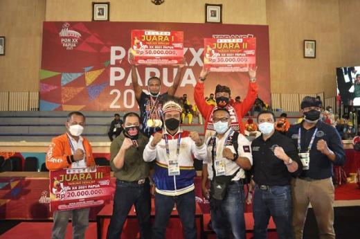 Cabor Tarung Derajat PON XX Papua Sukses Digelar Fairplay dan Tanpa Protes