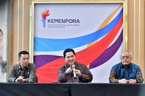 Menpora Erick Thohir Siap Hadapi Gugatan Federasi Senam Israel