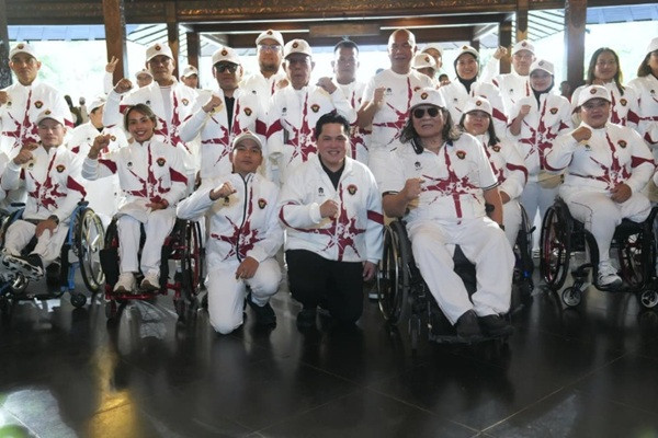 Lepas Kontingen Indonesia untuk Asian Para Games 2026, Menpora Erick; Target Tujuh Medali Harus Dapat