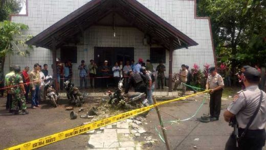 Bom Molotov Meledak di Depan Greja Oikumene Samarinda Pagi Tadi, Ini Kronologinya